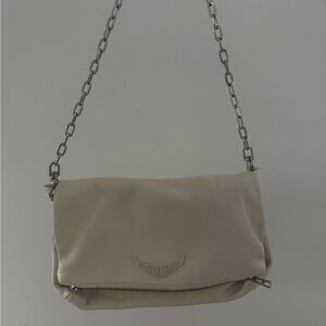 Zadig & Voltaire Cream Rock Bag
